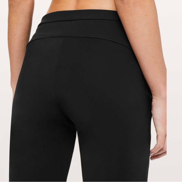 LULULEMON ON THE MOVE BLACK PULL-ON STRETCH TROUSER PANT WOMEN SIZE 6 - Picture 4 of 8